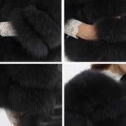 Women Real Fox Fur Coat