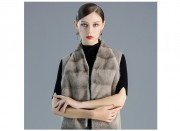 Women Mink Fur Vest