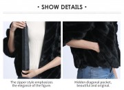 Women Mink Fur Jacket