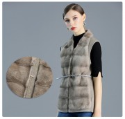 Women Mink Fur Vest