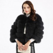 Women Real Fox Fur Coat