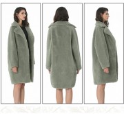 Women Winter Wool Coat Cashmere Jacket