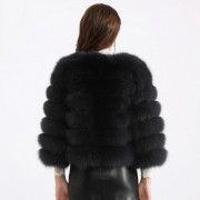 Women Real Fox Fur Coat