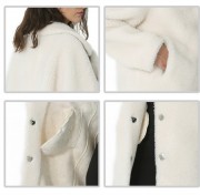 Women Winter Wool Coat Cashmere Jacket