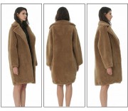 Women Winter Wool Coat Cashmere Jacket