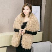 Mongolian Lamb Fur Stole