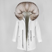 Waterprool Parka Real Raccoon fur Fox Fur Winter Jacket