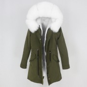 Waterprool Parka Real Raccoon fur Fox Fur Winter Jacket