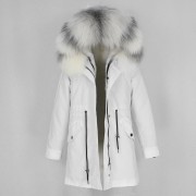 Waterprool Parka Real Raccoon fur Fox Fur Winter Jacket