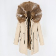 Waterprool Parka Real Raccoon fur Fox Fur Winter Jacket