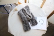 Real Knitted Mink Fur Scarf