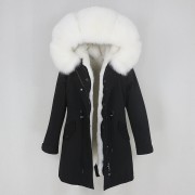 Waterprool Parka Real Raccoon fur Fox Fur Winter Jacket