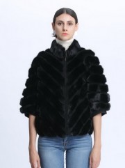 Women Mink Fur Jacket