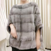 Women Mink Fur Pullover