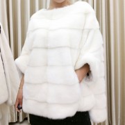 Women Mink Fur Pullover