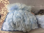 Real Fox Fur Lining with Raccoon Fur Collar Parka