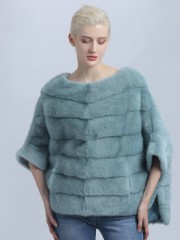 Women Mink Fur Pullover