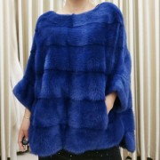 Women Mink Fur Pullover