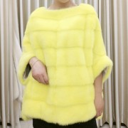 Women Mink Fur Pullover