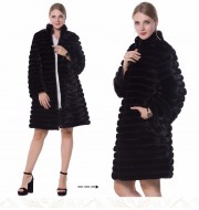 Women Mink Fur Coat