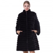 Women Mink Fur Coat