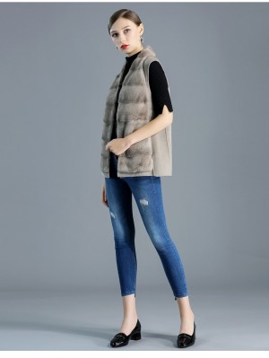 Women Mink Fur Vest