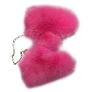 Women Fox Fur Gloves