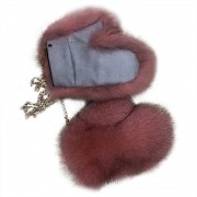 Women Fox Fur Gloves