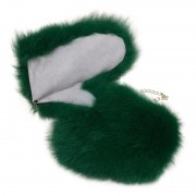 Women Fox Fur Gloves