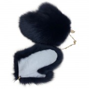 Women Fox Fur Gloves