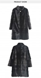 Fashion Mink Fur Coat