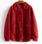 Fashionable Wool Overcoat