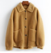 Fashionable Wool Overcoat