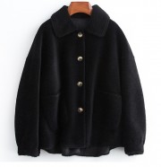 Fashionable Wool Overcoat