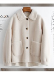 Fashionable Wool Overcoat