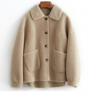 Fashionable Wool Overcoat