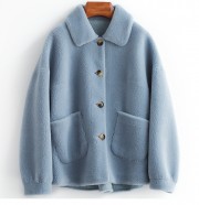 Fashionable Wool Overcoat