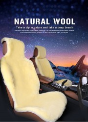 Comfortable Wool Seat Covers Lambswool Car Seat Cover