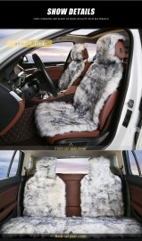 Luxury Universal Lambswool Car Seat Covers Sheepskin Car Seat Cover