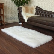 Square Large Sheepskin Throw Sheepskin Blanket Fur Carpet