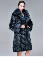 Autumn Warm Real Fox Fur Coat