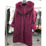 Autumn Warm Real Fox Fur Coat