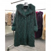 Autumn Warm Real Fox Fur Coat