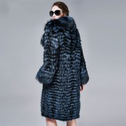 Autumn Warm Real Fox Fur Coat