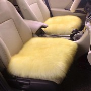 45*45 cm  Wool Seat Covers Sheepskin Car Seat Cover