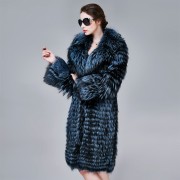 Autumn Warm Real Fox Fur Coat