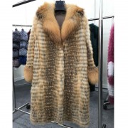 Autumn Warm Real Fox Fur Coat