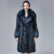 Autumn Warm Real Fox Fur Coat