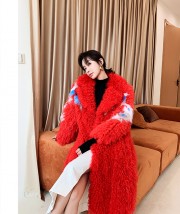 Turkish Roll Wool Fur Coat
