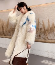 Turkish Roll Wool Fur Coat